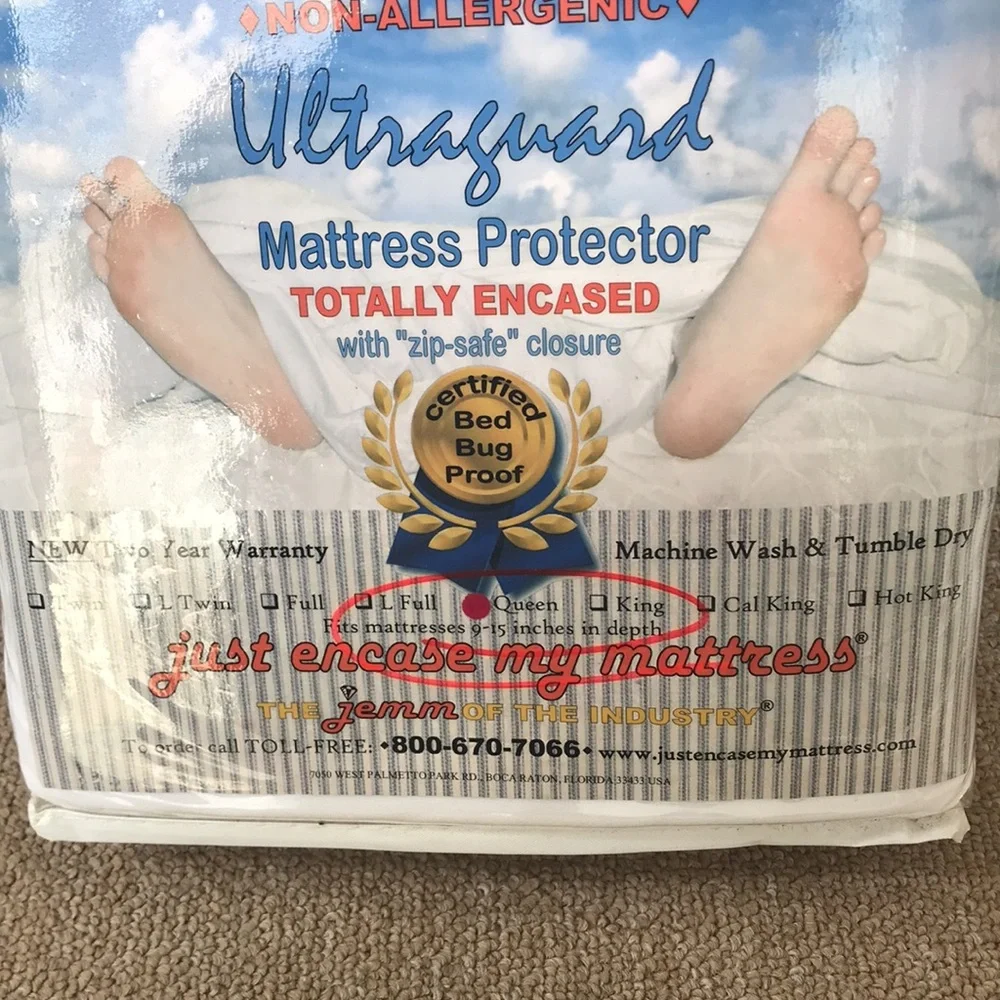 Queen size Ultraguard Mattress Encasement